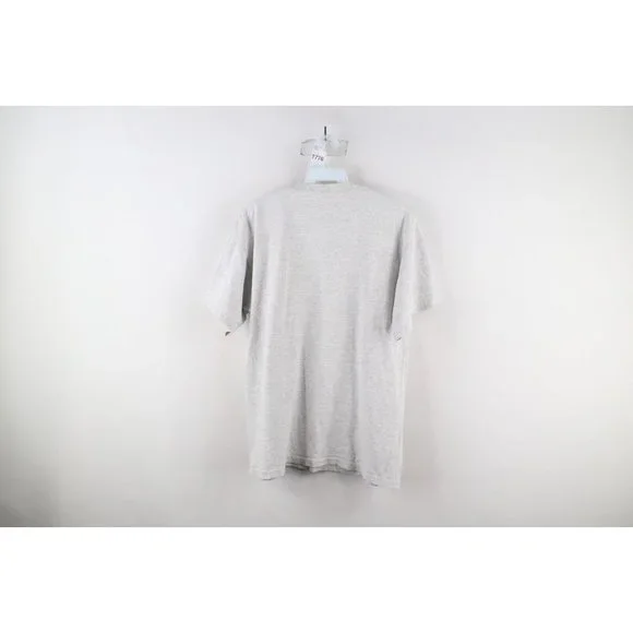 Vintage 90s Mens Large Philadelphia Eagles Football Legends T-Shirt Gray USA - Picture 11 of 13